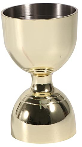 OKUMEYR Measuring Cup Acciaio Inossidabile Per Cocktail e Vino Misurino Multi-funzione Per Bar e Casa Design Elegante e Resistente Alla Cup