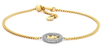 Michael Kors Damen Messingarmband mit Federringverschluss