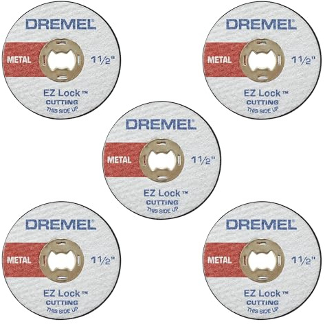 Dremel EZ456 5 Count 1,5 Zoll EZ Lock Cutoff Wheels