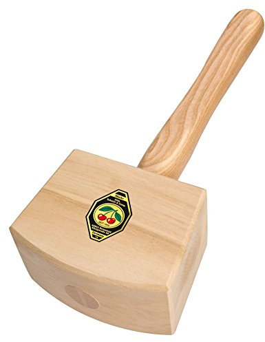 KIRSCHEN Werkzeuge 6160105 | Schreinerklüpfel mit Weißbuchenkopf & Eschenstiel 105mm