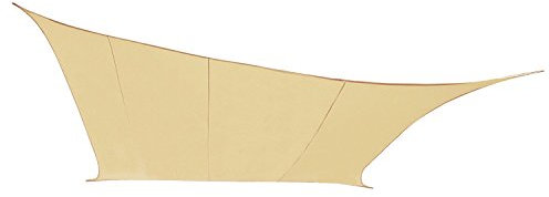 Kookaburra Waterproof Garden Sun Shade Sail Canopy in Sand 98% UV Block (3.6m Square)