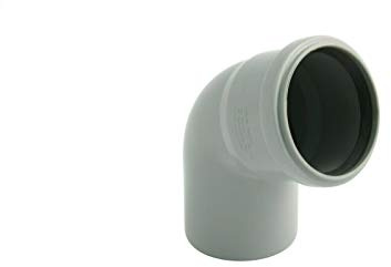 STEMAX-Wassertechnik Marley HT Abflussrohr HTB Bogen 67° DN32,40,50,75,110, Größe: DN75