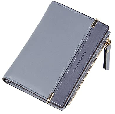 SUKUTU Ladies Wallet, Multi Slots PU Leather Wallet Small Wallet Card Holder Mini Purse for Women Girl