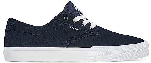 Etnies herr Jameson Vulc X Dystopia Skate-sko, Marinblå vit, 43 EU