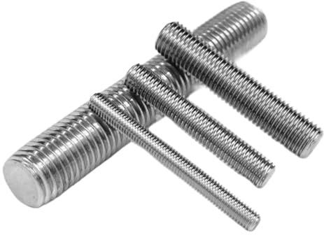Vollgewindestange, 1 Stück Vollgewindestange aus Edelstahl 304, Gewindezahnstreifen, M3, M8, M10, M12, M16, Länge 40–500 mm (Größe: M16 120 mm)(M16 400mm)