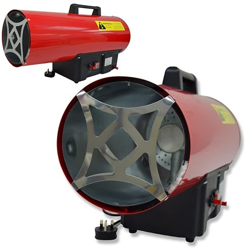 Industrial Portable LPG Gas Heater – Powerful Propane Space Heater for Workshop, Garage, Office & Large Rooms 15KW & 30KW (30Kw)