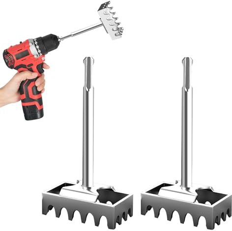 SDS Plus - Cortador cuadrado de caja eléctrica, de acero al manganeso, herramienta de martillo eléctrico, cabeza circular de pared rápida, perforadora para instalación de enchufes
