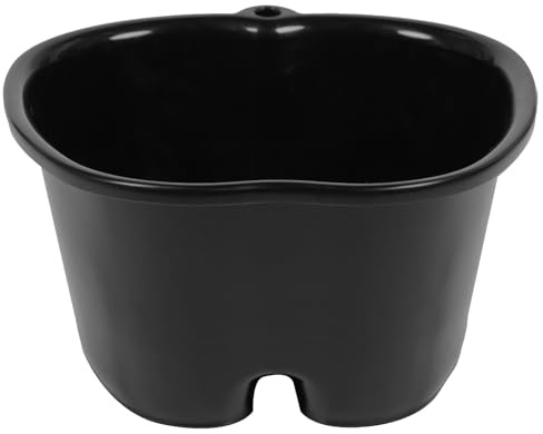Tofficu Cubo para Baño de Pies Negro Masaje, Preservación de Calor y Capacidad para Uso Doméstico, Lavabo para Pies Relajante y Terapéutico, Adecuado para Spa y Cuidado Personal