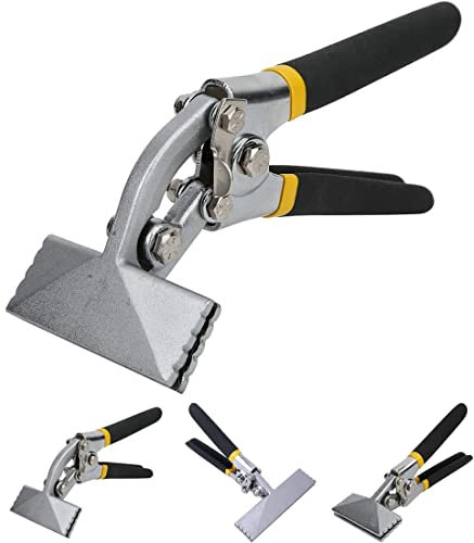 SANON Outils de Tôlerie Pinces à Cintrer Les Tôles Pince à Sertir Manuelle à Tôle Poignée Antidérapante Pince à Sertir