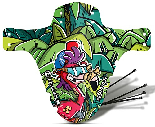 Riesel Design - MTB Schutzblech – Mudguard Schlamm:PE für Mountainbikes | ultraleichter Spritzschutz, Kotflügel & Schmutzfänger am Fahrrad – für 20–29 Zoll, Downhill, Enduro, XC & E-Bike geeignet