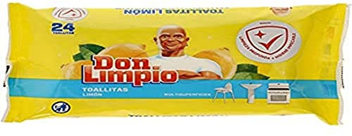 Don Limpio Toallitas Multisuperficies, Limón, 24 unidades