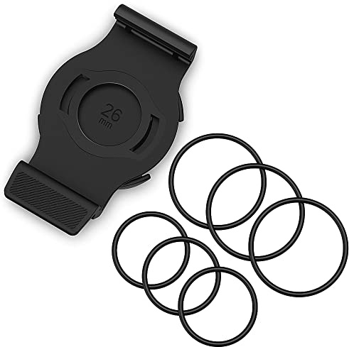 TUSITA QuickFit Quarter-turn Cykelfäste Kompatibel med Garmin Fenix 6X Pro,Fenix 7X,Quatix 6X Solar,Enduro,Tactix Delta - Smartwatch Fästhållare - Cykel Combo Extended Mount Road MTB Tillbehör