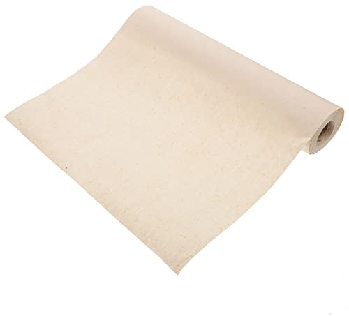 EXCEART Chinese Calligraphy Paper Roll Xuan Paper Roll for Writing and Painting Rice for Calligraphy and Chinese Painting Practice 78ft X 13.8in Water-Based Ink Use