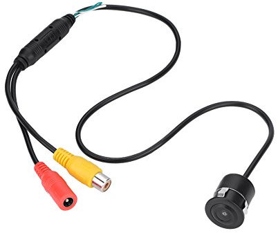 Tbest Waterproof Mini Cctv Mini telecamera CCTV per auto, Telecamere Spia con Video, Mini Telecamera Domestica Esterna, Mini Telecamera di Sicurezza Cablata 95 Gradi Grandangolare Ccd Cablata