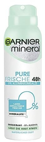 Garnier Mineral Deodorantspray ren fräsch, 150 ml