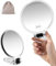 LEAZZLE Espejo de Aumento 30x/1x,Mano de Doble Cara Espejos Maquillaje Mano Doble Cara con Aumento,Soporte Ajustable 360° para Llevar en Mano con 1 Bolsa Terciopelo,Weihnachten/Geburtstagsgeschenke