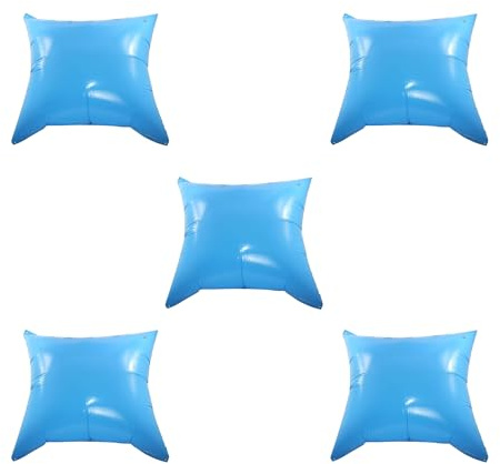 LionFlex Poolkissen Schwimmkissen Winterkissen 120 x 120 cm | Unterstüzung zu Einer optimalen Poolabdeckung im Herbst Winter | Menge 5 Stück