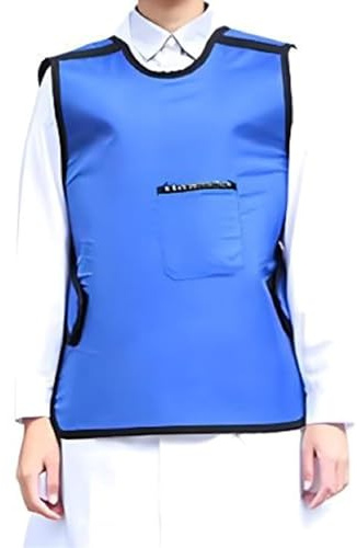 Delantal de plomo 0,35/0,5 Mmpb, chaleco de protección contra rayos X, traje de protección contra la radiación, delantal ligero de protección contra rayos X para adultos