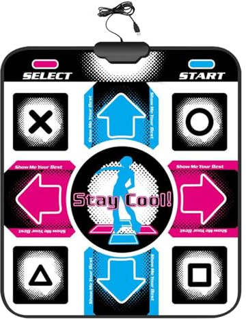 OSTENT USB Anti Rutsch StepMania Tanzen Schritt Tanzmatte Pad Decke für PC Laptop Rhythmus Windows Videospiel