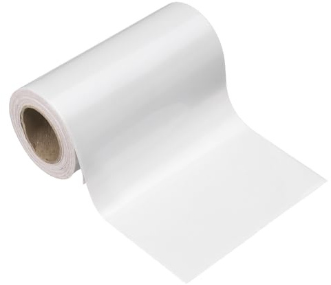 sourcing map Papel tapiz de grano de madera de 5 pulgadas x 16.4 pies, PVC, autoadhesivo, marco texturizado, impermeable, papel tapiz decorativo para pared, para suelo, puerta, mesa, gabinetes