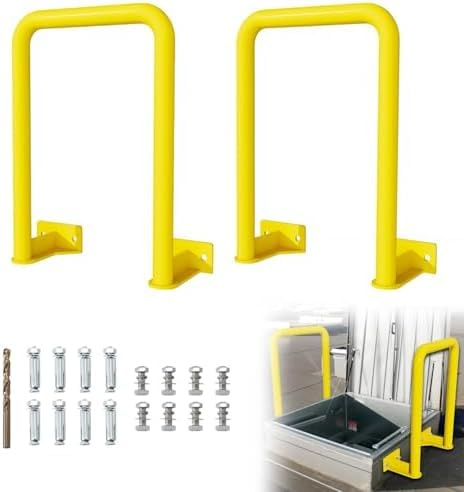 GiftNice Galvanized Steel Roof Hatch Safety Extension Handle with Powder Coated Finish