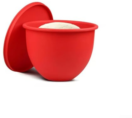 Inserto in silicone per ciotola da 5 Qt progettato per uso a lungo termine in ambienti domestici e commerciali in piccoli lotti (A; rosso)