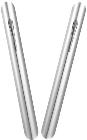 Beaupretty Raschietti da Cucina in Acciaio Inox 2 Pezzi Clip Portatile, Spazzatrice per Briciole da Tavolo per Ristoranti, Utensile Pulizia Tavoli per Camerieri e Uso Domestico