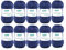 Gründl Wolle Cotton Fun - Wolle zum Häkeln - Strickgarn - Häkelgarn - Pflegeleicht und hautfreundlich - 100 % Baumwolle - 10 Knäuel 50 g / 115 m - Nadelstärke 3 - 4 - Marine