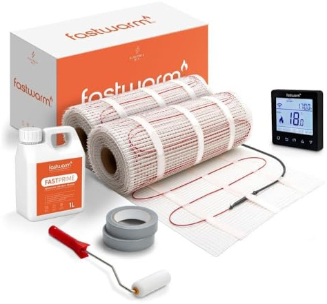 Fastwarm 150W Electric Underfloor Heating Sticky Mat Kit