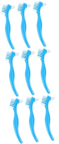 Gatuida 3er-set – Griffpflegebürste Für Künstliche Pinsel Und Pastenreinigungsbürste Tragbares Design 3 Stück X 3