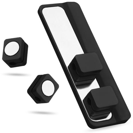 Gatuida Magnetischer Kabel-organizer Selbstklebender Kabelhalter Kabel-clip Für Ladekabel Kabelmanagement Mit Magnetblöcken Kabelhalter Für Verschiedene Oberflächen
