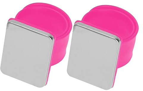VILLFUL 2stücke Silikonarmband Magnetisch Quadratisches Design Ohrfeigenarmband Friseurarmband Für Junge Mädchen Bekannte Familien Mädchen Geburtstag Feiertag Valentinstag Party Geschenk