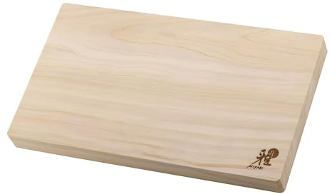 MIYABI Schneidbrett Hinoki aus Hinokiholz, 35 x 20 x 3 cm