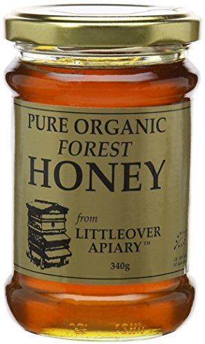 Littleover Apiary Pure Organic Forest Honey 340 g (Pack of 2)