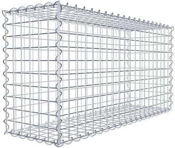 GABIONA Cestas cuadradas para gavión (100 x 50 x 30 cm).
