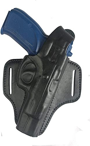 VlaMiTex B3 Leder Pistolenholster Gürtel Holster für CZ 75 B