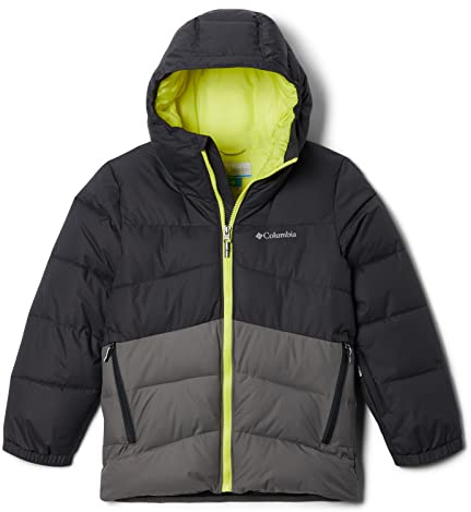 Columbia Boy's Arctic Blast Jacket, Ski Jacket, Shark/City Grey, Size XL