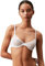 Calvin Klein Women Unlined Demi-Cup Bra with Underwire, White (White), 30D