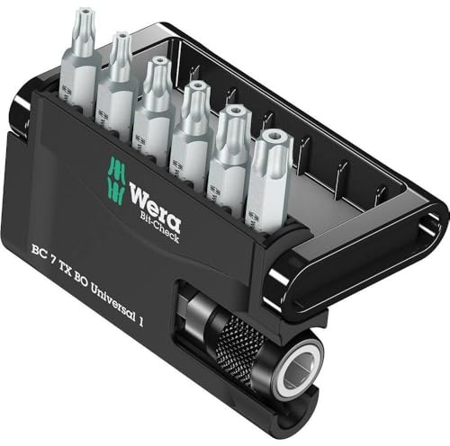 Wera Bit-Sortiment, Bit-Check 7 TX BO Universal 1, 7-teilig, 05056158001