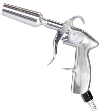BenBow Ausblaspistole Venturidüse - Classic - Druckluft Pistole für schnelles Trocknen und Blasen - Air Blow Gun mit Aluminiumgehäuse, inklusive Adapter
