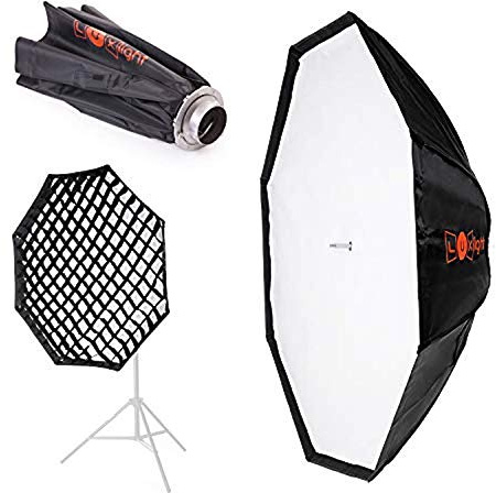 80cm Octabox Softbox & Grid | Bowens Mount | LuxLight® | Umbrella Octobox