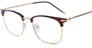 Letuwj Unisex Flache Gläser Blu-ray Brille Anti-Strahlung mit Blaulicht-Filter Computergläser Anti-Blaulichtbrille