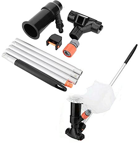 Aspirapolvere per piscina con 5 poli sezioni per la pulizia di poli, spa, laghetti e fontane