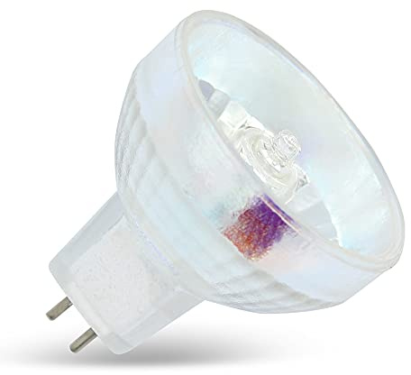 lumenivo EXR Bulb 300W 8V 3350K Lamp for Kodak Projector Carousel 4400, 4600, 5000, and 5200 - MR13 Slide Projector Light Bulbs with GX5.3 or GU5.3 2 Pin, Bi Pin Base - 1 Pack