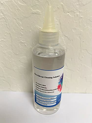 Inkpro 100ml Premium Universal Cleaning Solution for ECO Solvent Printer Mimaki Roland Mutoh Line Head