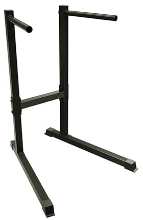 CIPRIANI SPORT - Dip Station Pro per Allenamento Gym Home - Altezza 110 cm, Prese Extra Large 33 mm, Maniglie Convergenti Regolabili, Struttura Robusta per Eccellenza in Esercizi di Dips Presa Sicura