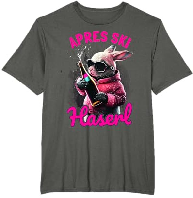 Skifahren Apres Ski Haserl | Apres-Ski T-Shirt