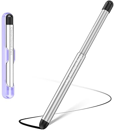 LIULANZ Stylus Pens with Pen Slot for Touch Screens, High Precision Capacitive Universal Stylus for iPad iPhone Tablets Samsung Galaxy All Touch Screen Devices (Purple)