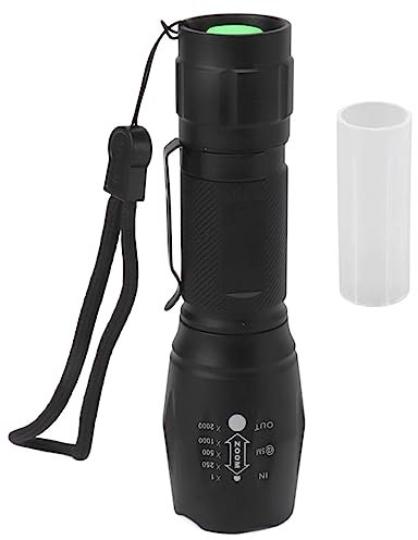 Kuuleyn LED Ultraviolet Flashlight,UV White 2 in 1 395nm Flashlight,Adjustable Aluminum Alloy Flashlight for Checking Bill Pet Urine Mineral Fluorescent Resin Cure