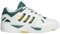 adidas Herren MIDCITY Low Shoes Basketball-Schuhe, core White/Collegiate Green/Crew Yellow, 43 1/3 EU